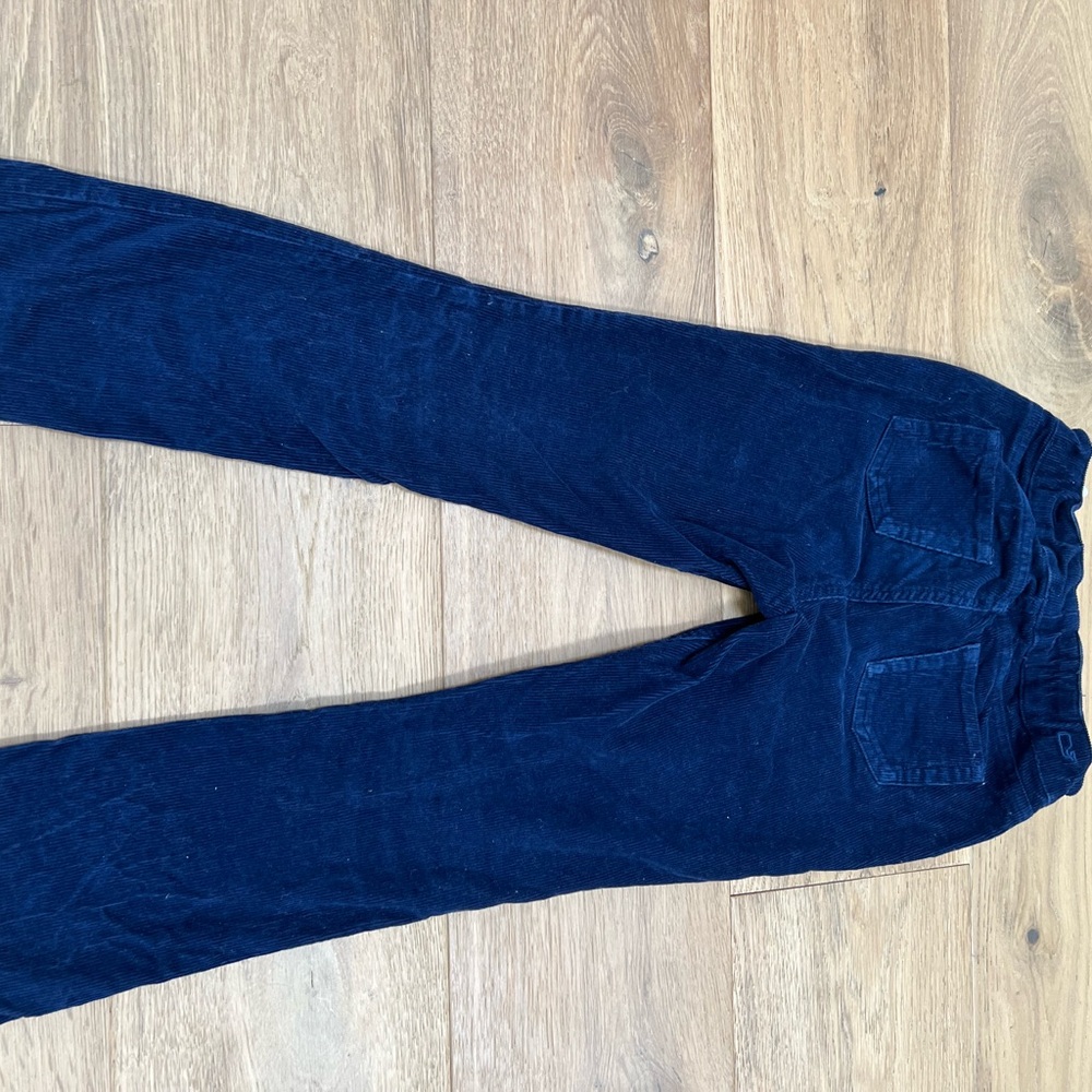 Dark Blue Corduroy Pants